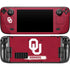 University of Oklahoma Sooners Steam Deck Handheld Gaming Computer Skin